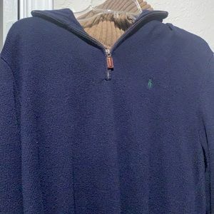 Polo navy pullover